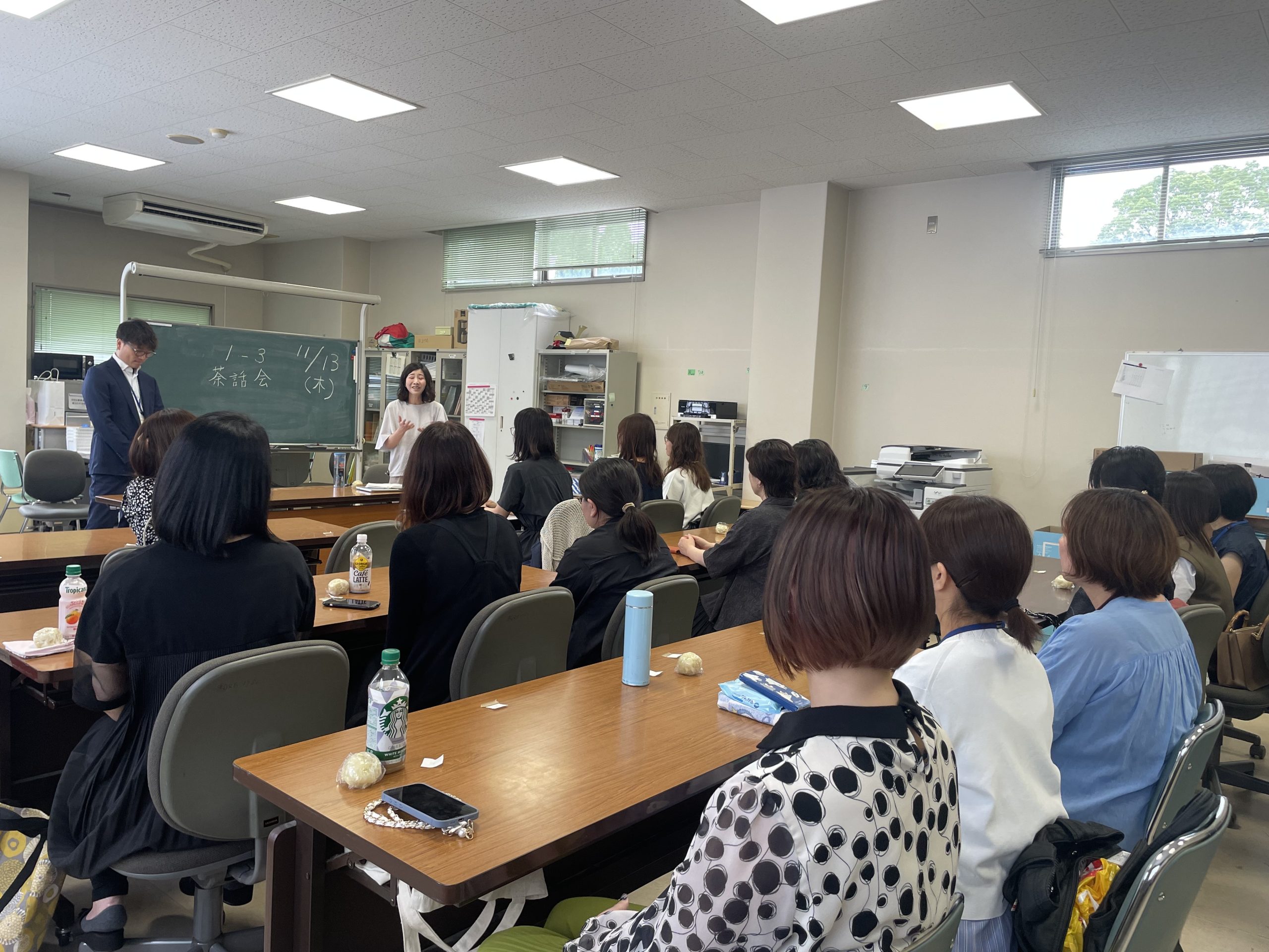 １－３茶話会①
