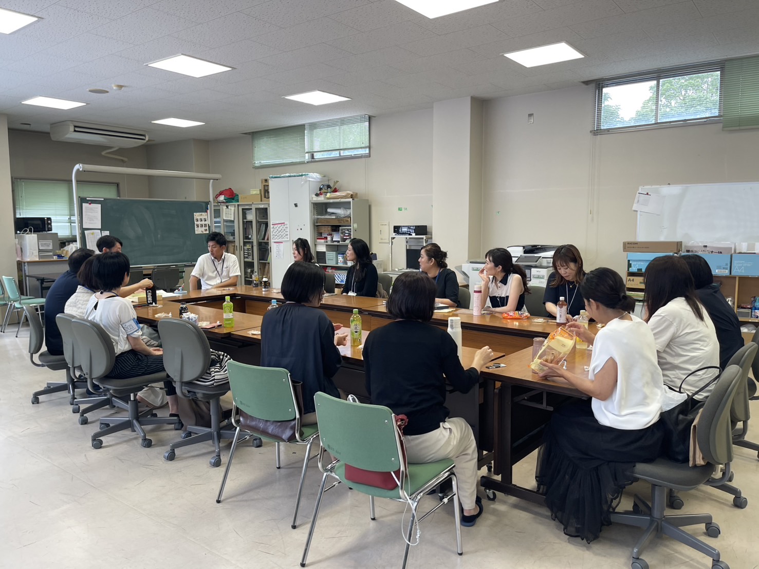 １－１茶話会①