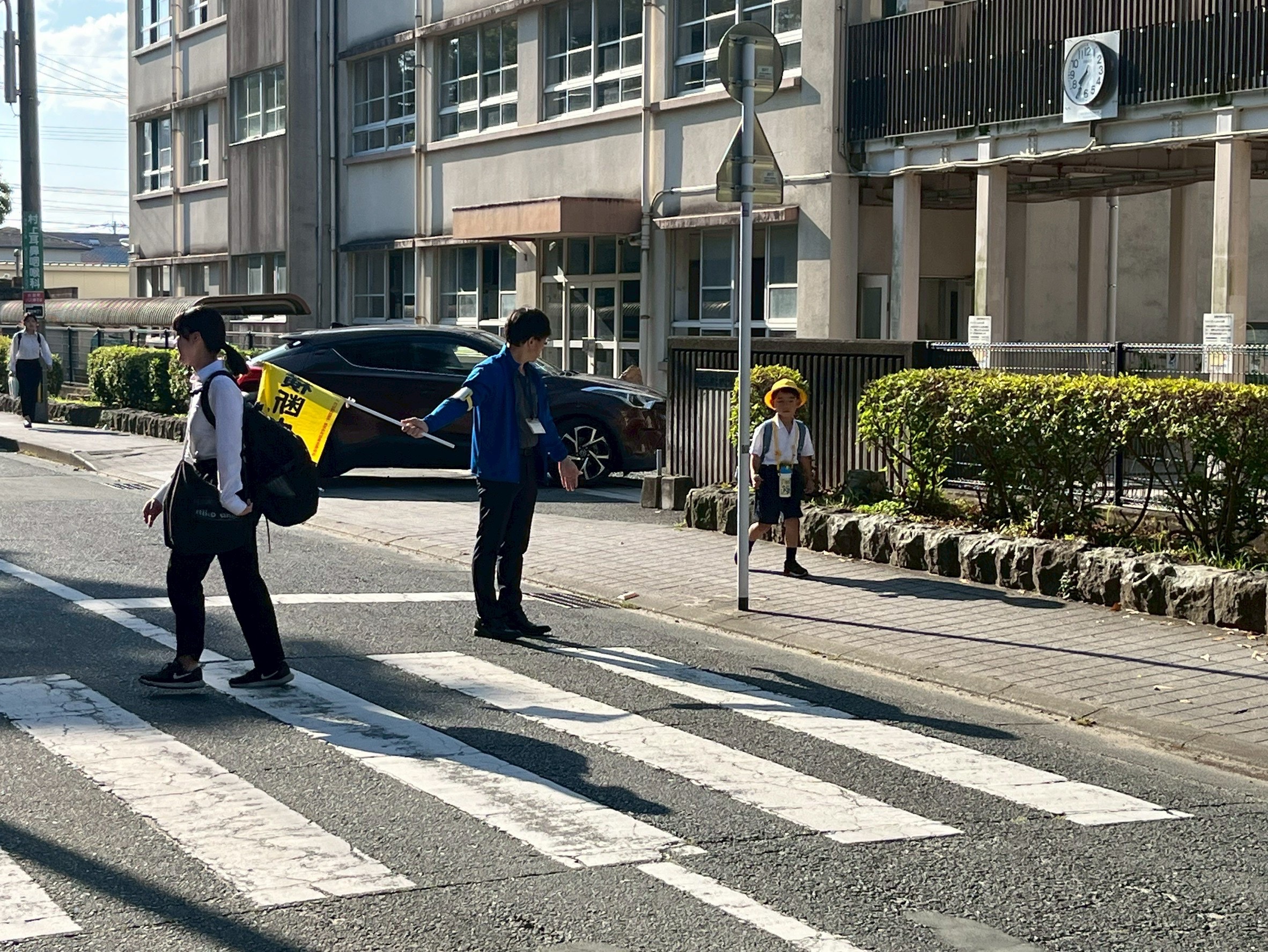登校観察①