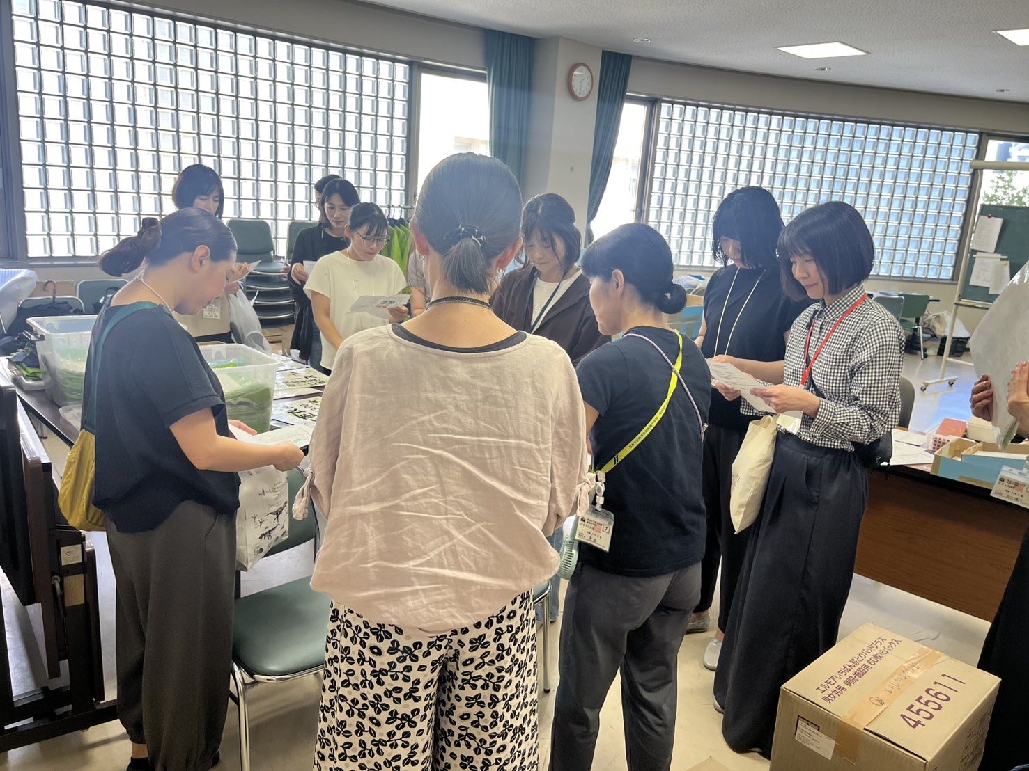 バザー前日準備 (1)