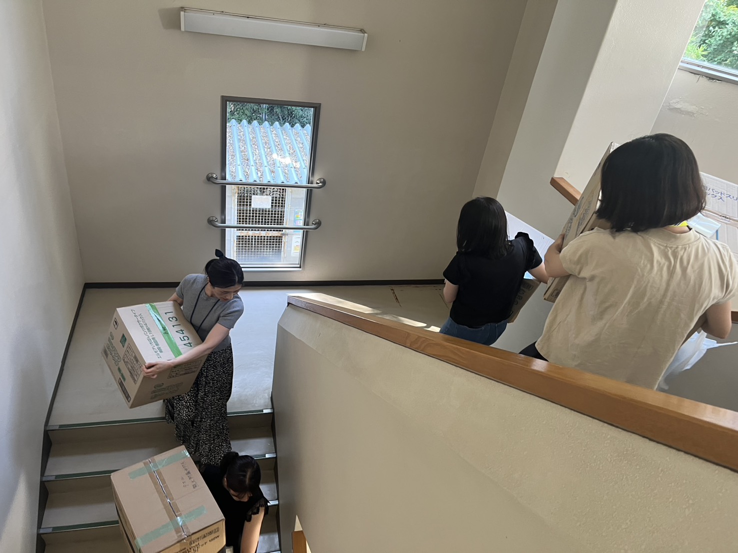 バザー前日準備(2)
